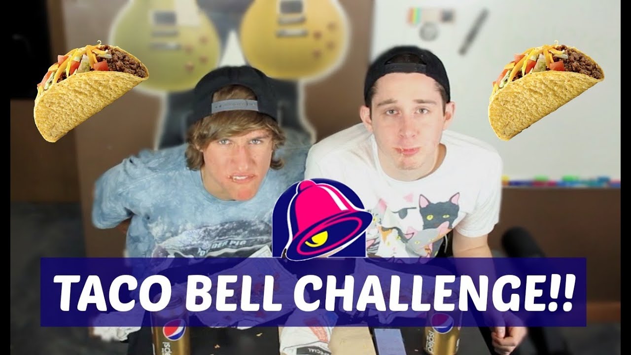 TACO BELL CHALLENGE!! - YouTube
