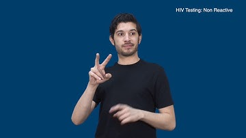 Deaf2 - HIV Testing: Non Reactive