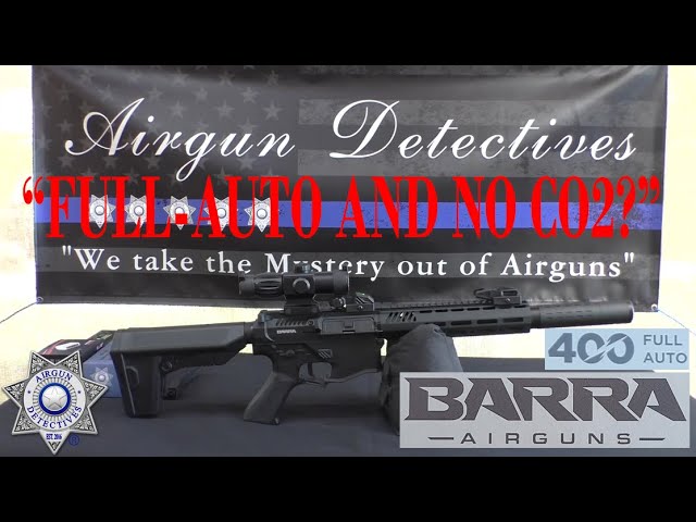 The Barra 400e – Barra Airguns