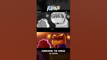 FUNHOUSE |  Brainpowah47 Scene | ANIMATIC vs FINAL #shorts #funhouse #geometrydash #animation