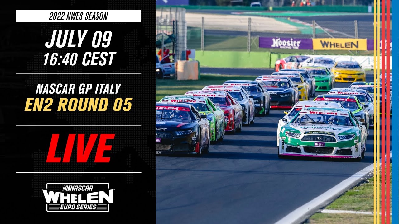 LIVE EuroNASCAR 2 Round 05 NASCAR GP ITALY 2022