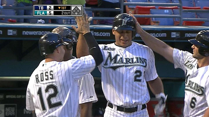 Stanton's first homer in Majors is grand slam