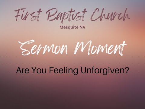 Are You Feeling Unforgiven