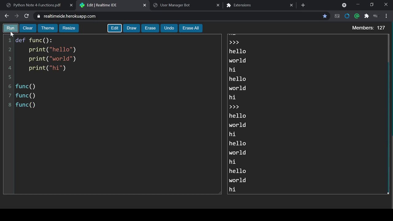 CS Part 4 - Functions in Python - YouTube