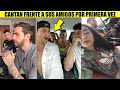 Cantan frente a sus amigos por PRIMERA VEZ y esta fue su reacción 😱