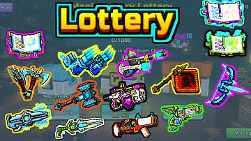Lottery | Fast Damage Test  | Pixel Gun 3D