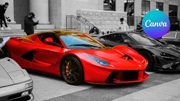 Color Isolation Effect in Canva (Free)