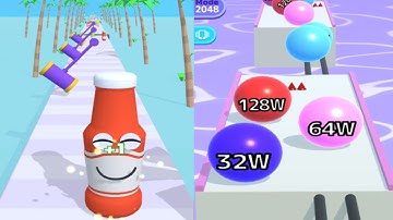 Juice Run 🔥 | Ball Run 2048 INFINITY ♾️ Satisfying Gameplay Walkthrough All MAX Levels - Android iOS