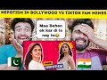 NEPOTISM IN BOLLYWOOD VS TIKTOK FAME MEMES Reaction by | Pakistani Bros Reactions |