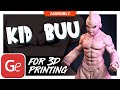 Kid Buu 3D Printing Figurine | Assembly by Gambody