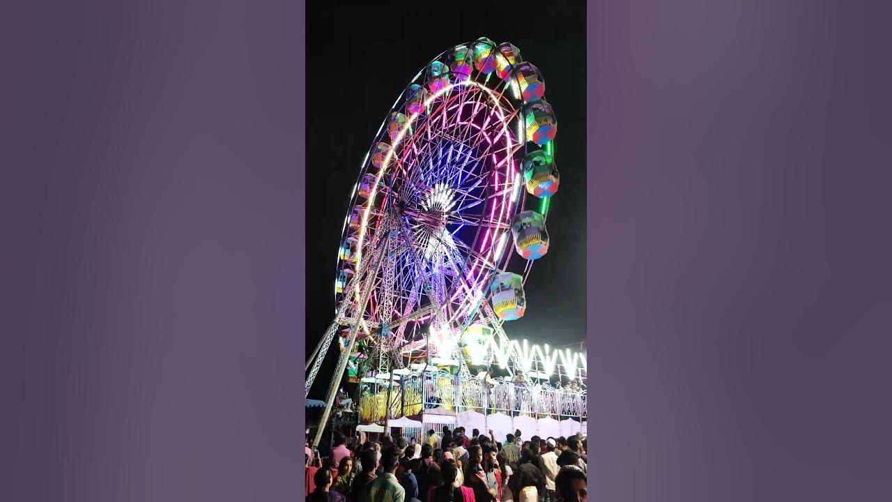 Ferris Wheel | Nilambur Pattulsavam 2023 - YouTube