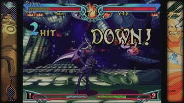Jedah vs. Q. Bee - Vampire Savior 2: Ranked - Capcom Fighting Collection