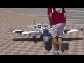 A-10 Skymaster with 2 x 14kg IQ-HAMMER turbines : maiden flight 1st march 2013