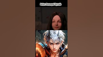 Before Revamp Dyrroth Revamped😱 #shortmlbb #vrialshort #mlbbhighlights #dyrroth