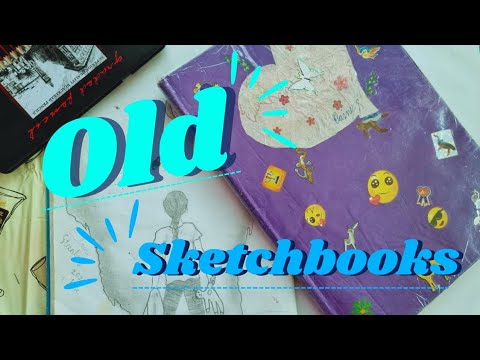 Tour of my old sketchbooks 📚🖌 - YouTube