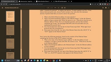 WireShark  Ethernet and ARP LAB : 10