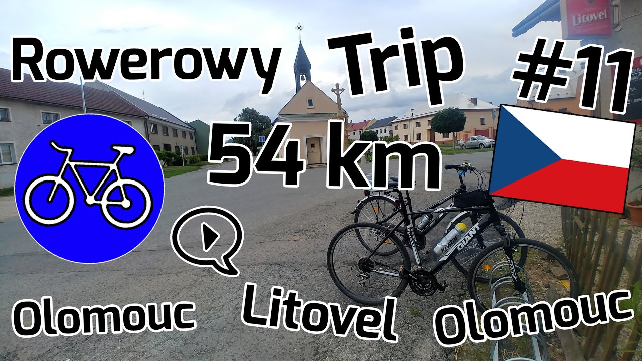 🇨🇿🚵‍♂️ Rowerowy Trip #11 z Ołomuńca do Litovel i z powrotem. Wycieczka rowerowa po Czechach