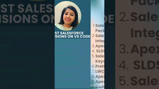 Best VS code extension for salesforce #apex #coding #salesforce #vscode #extension