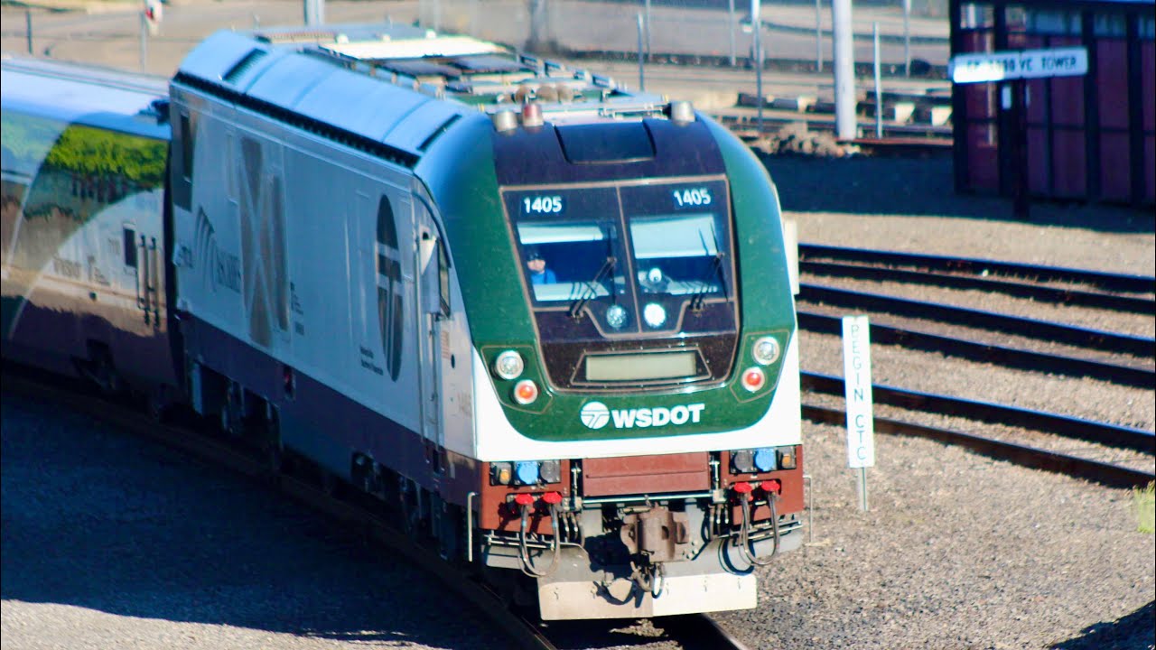 Amtrak Cascades 518 Arrives Into Portland Union Station Siemens SC amtrak-cascades-518-arrives-into-portland-union-station-siemens-sc