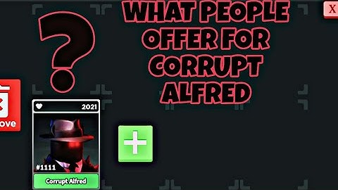 WHAT PEOPLE OFFER FOR CORRUPT ALFRED | Survive the killer