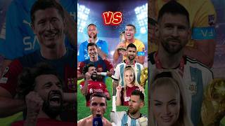 Neymar, Lewandowski, Salah Vs Ronaldo, Messi, Alisha Lehmann