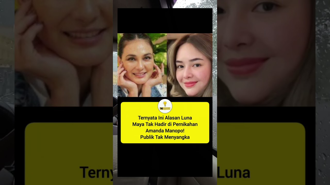 Cover Ternyata Ini Alasan Luna Maya Tak Hadir di Pernikahan Amanda Manopo! Publik Tak Menyangka