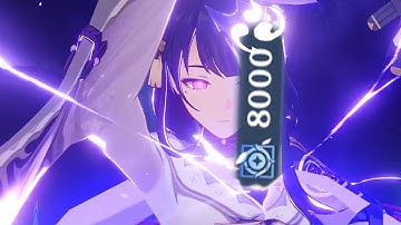 The Raiden Nation Attacks Deceitful Domain: Whirling Judgment (Max Difficulty) - Genshin Impact 2.3