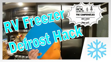 How To Defrost Your Rv Freezer Fast