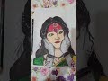 Radharani oilpastel drawing.art#artist#explore#trending#ytshors#artshorts#viralshorts#painting#draw#