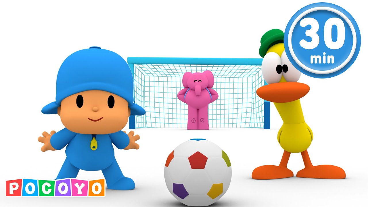 ¡La Diversión Futbolera de Pocoyó! ⚽ | Animaj Kids Historias y Aventuras | Animación Infantil