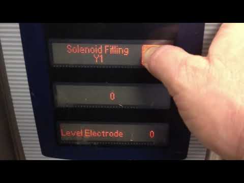 Rational oven SCC , how to start the Function Test Service,components activated