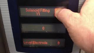 Rational oven SCC , how to start the Function Test Service,components activated