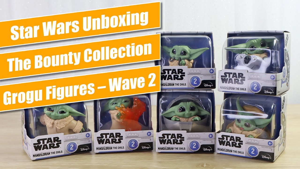 Star Wars bounty collection グローグー セット The Bounty Collection - Grogu Figures - Star Wars Unboxing - YouTube