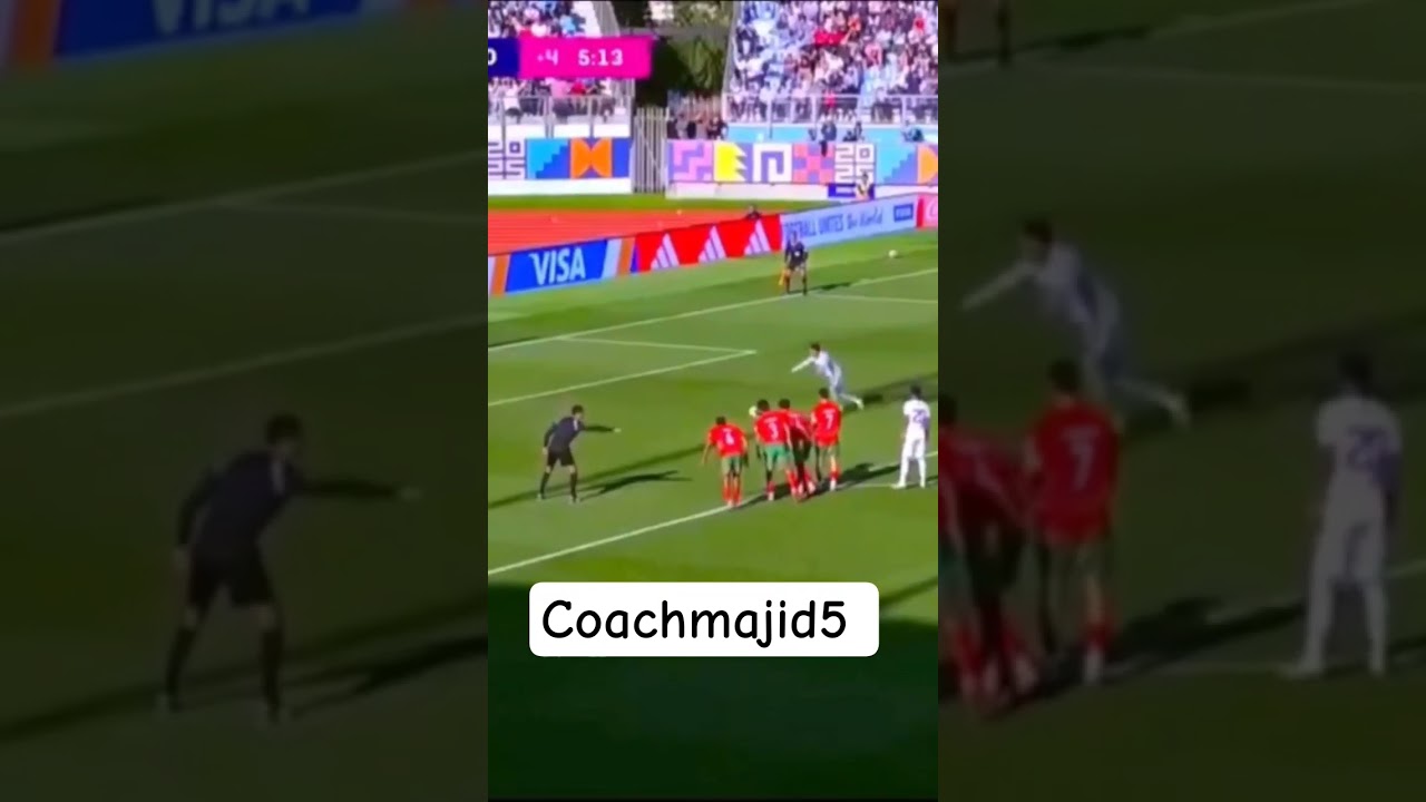 The US team scored the equalizer against Morocco. u20 