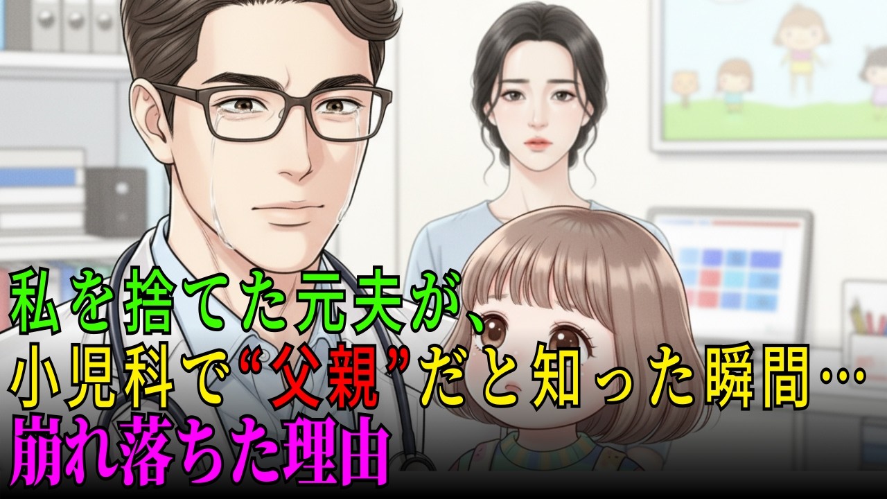 私を捨てた元夫が、小児科で“父親”だと知った瞬間…崩れ落ちた理由