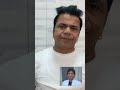 #rajpalyadav reaction on #rajushrivastav  death #shorts
