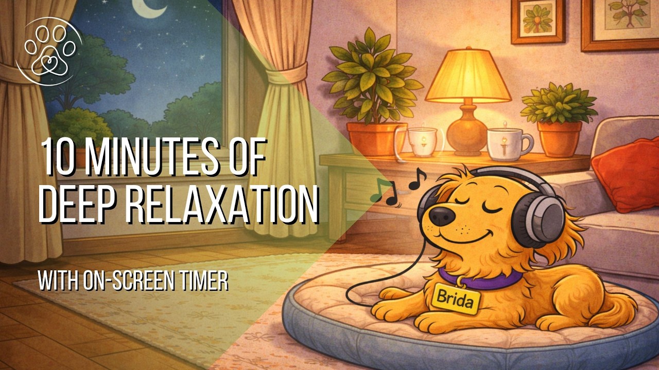 10 Minutes to Reset 🌿 | Deep Relaxation with On-Screen Timer - YouTube