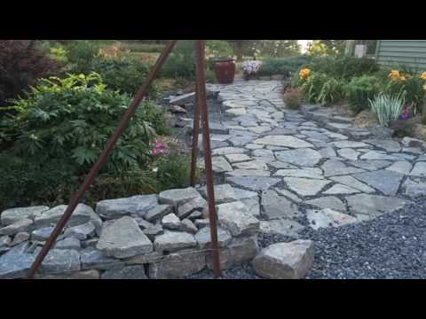 My Garden Landscaping Project with Stone