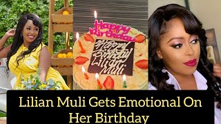 Lilian Muli Gets Emotional On Her Birthday Surprise @lamodelle