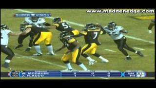 Ravens Vs Steelers 2011 AFC PlayOffs (Phantom Sack Fumble Td Cory /Redding Terrell Suggs) Beast Mode