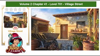 June's Journey - Volume 2 - Chapter 41 - Level 701 - Village Street (Complete Gameplay, in order)