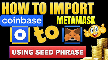 How to import Coinbase wallet to MetaMask? | Can I move my Coinbase to MetaMask?