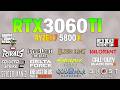 RTX 3060 Tİ + Ryzen 7 5800x - Test in 15 Games 1440p