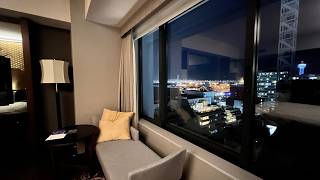 Hyatt Regency Yokohama: 1 King Bed Deluxe / 2 Twin Beds 橫濱凱悅酒店：豪華一大床 / 兩床 #Yokohama #Hyatt