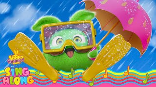 SUNNY BUNNIES  Rain, Rain Go Away | BRAND NEW  SING ALONG | Season 1 | Nursery Rhymes