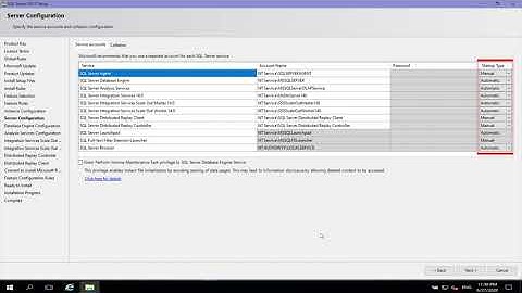 2 การติดตั้ง Sql Server 2017