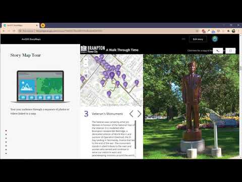 Vidéo: Qu'est-ce qu'une Story Map ArcGIS ?