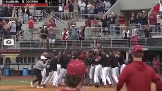 College Player Ejected After Hitting Walk Off Grandslam For Flipping Helmet