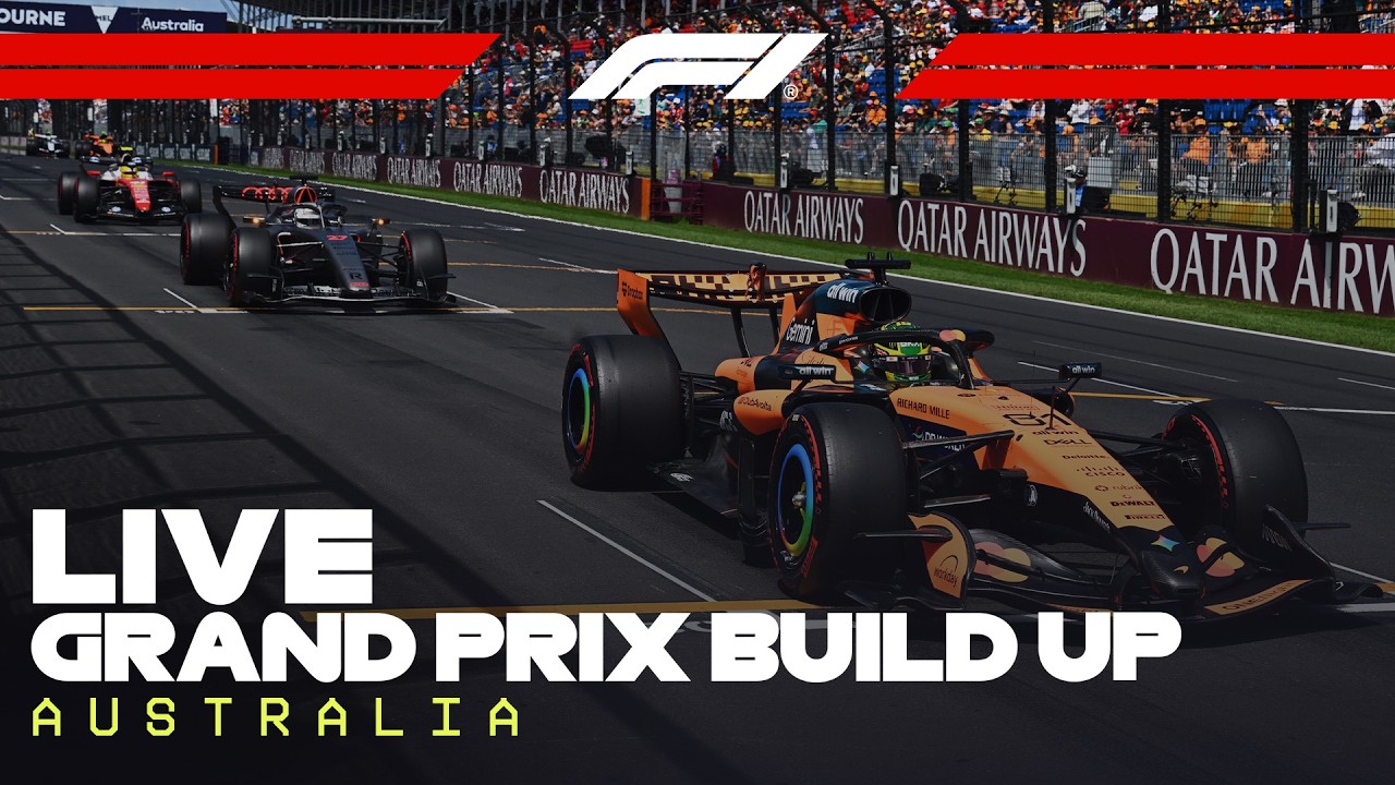 ⁣LIVE: Australian Grand Prix Build-Up and Drivers' Parade
