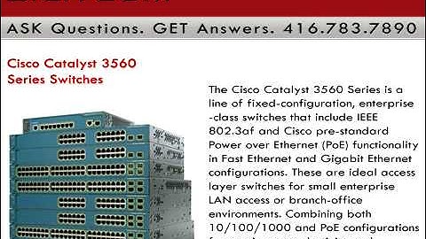 Cisco Catalyst 3560 Series Switches, Digitcom.ca Business Phone Systems